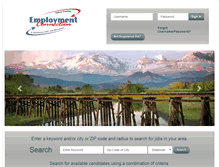 Tablet Screenshot of employmentconnect.org